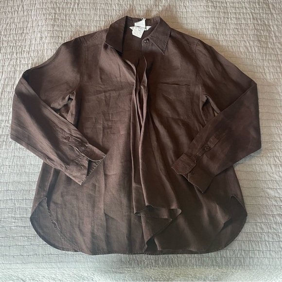 max mara 🐻 linen blouse - Picture 1 of 7